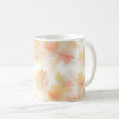 Blätter für die Herbstfarbe Kaffeetasse (VorderseiteRechts)