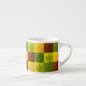 Blätter für die Herbstmaple, braun, goldfarben, gr Espressotasse (Rechts)