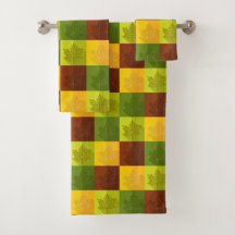 Blätter für die Herbstmaple, braun und grün