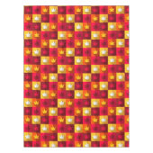 Blätter für die Herbstmaple - Helle Patchwork Tischdecke (Vorderseite)