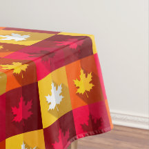 Blätter für die Herbstmaple - Helle Patchwork