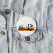 Blätter für die Herbstmaple und Silhouette für Wil Button (Beispiel)