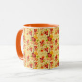 Blätter für die Herbstmappe Tasse (Vorderseite Links)