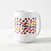 Blätter für Ferien Kaffeetasse (VorderseiteRechts)