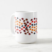 Blätter für Ferien Kaffeetasse (Vorderseite Links)