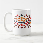 Blätter für Ferien Kaffeetasse (Links)