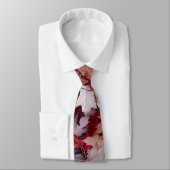 Blätter für gefallene Herbstbaume Krawatte (Gebunden)