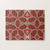 Blätter für geometrische Kunstschmuck Puzzle (Horizontal)