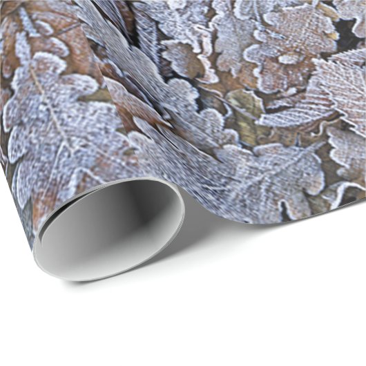 Blätter für glänzende Wrapping Paper Geschenkpapier (Rolleneckpunkt)