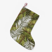 Blätter für grüne Wasserfarben: Nahtlose Illustrat Kleiner Weihnachtsstrumpf (Vorderansicht (hängend))