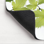 Blätter für grünen Weinbau Mousepad (Ecke)