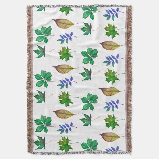 Blätter für grünes und blaues Wasser Decke (Vorderseite Vertikal)