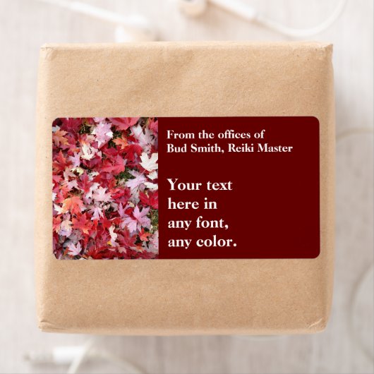 Blätter für Herbstfarben (Insitu)