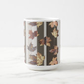 Blätter für Herbstfarben Strippen Kaffeetasse (Mittel)