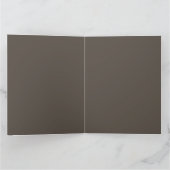 Blätter für Herbstfarben Strippen Karte (Innenseite)