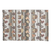 Blätter für Herbstfarben Strippen Kissenbezug (Vorderseite-Links)