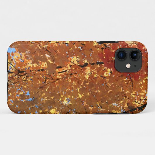 Blätter für Herbstmaple Case-Mate iPhone Hülle (Rückseite (Horizontal))