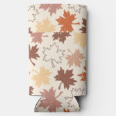 Blätter für Herbstmaple, Erntedank Selters Dosenkühler (Rückseite)