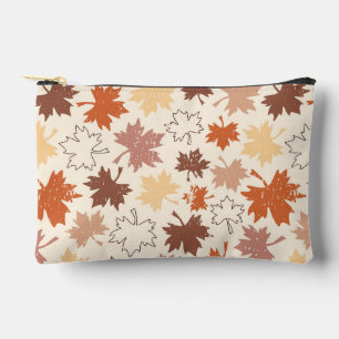 Blätter für Herbstmaple Erntedank Zubehörtasche