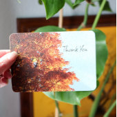 Blätter für Herbstmaple Feiertagskarte