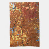 Blätter für Herbstmaple Geschirrtuch (Vertikal)
