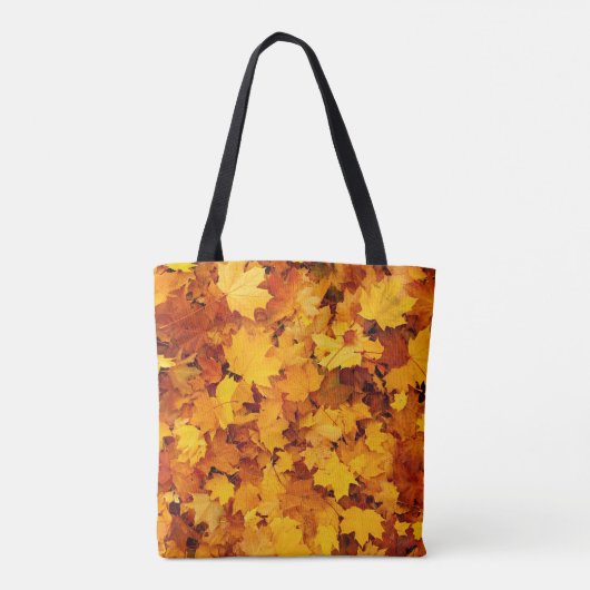 Blätter für Herbstmaple Tasche (Rückseite)