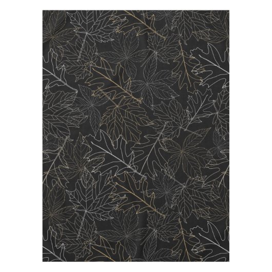 Blätter für Herbstmaple Tischdecke (Vorderseite)