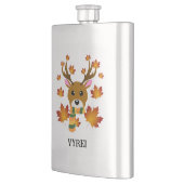 Blätter für Hirschkapelle im Herbst Flachmann (Links)