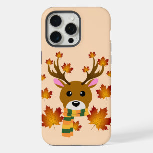 Blätter für Hirschkapelle im Herbst iPhone 15 Pro Max Hülle