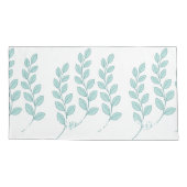 Blätter für Hüllen Kissenbezug (Rückseite)