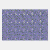 Blätter für lila Lavendelmuster (Vorderseite 2)