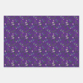 Blätter für lila Lavendelmuster (Vorderseite)