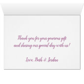 Blätter für lila und grüne Wasserfarben Vielen Dan (Innenansicht Horizontal (Unten))