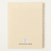 Blätter für personalisierte Sonnenblumen Planer (Rückseite)