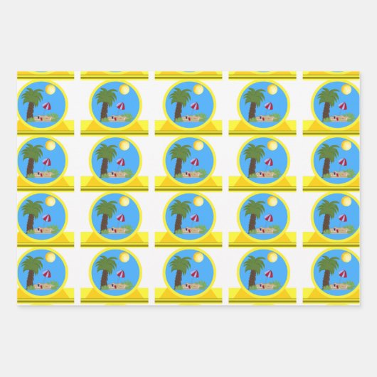 Blätter für Strand- und Ocean-Umschläge (Vorderseite)