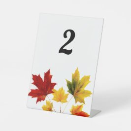 Blätter für Vintage Ahorn Sockelschild