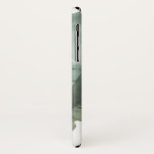 Blätter für Wasser - Aquarell Case-Mate iPhone Hülle (Hinten/Links)