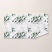 Blätter für Wasserfarben Badhandtuch Set (Handtuch)