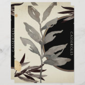 Blätter für Wasserfarben | Cassseroles (Vorne/Hinten)