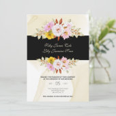 Blätter für Wasserfarben Einladung (Stehend Vorderseite)