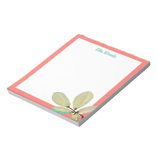 Blätter für Wasserfarben Notepad Notizblock (Rotiert)