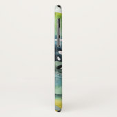 Blätter für Wasserfarben-Sonnenuntergang Case-Mate iPhone Hülle (Hinten/Links)