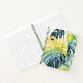 Blätter für Wasserfarben-Sonnenuntergang Notizblock (Innenseite)