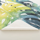 Blätter für Wasserfarben-Sonnenuntergang Sherpadecke (3/4)