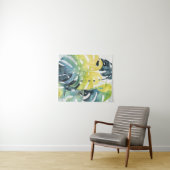 Blätter für Wasserfarben-Sonnenuntergang Wandteppich (Beispiel (Horizontal))