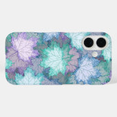 Blätter für weiche Pastellfarben Case-Mate iPhone Hülle (Rückseite (Horizontal))
