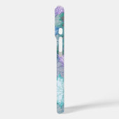 Blätter für weiche Pastellfarben Case-Mate iPhone Hülle (Rückseite / Links)