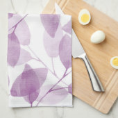 Blätter für weiche Pflaumen Handtuch (Viertel Falte)