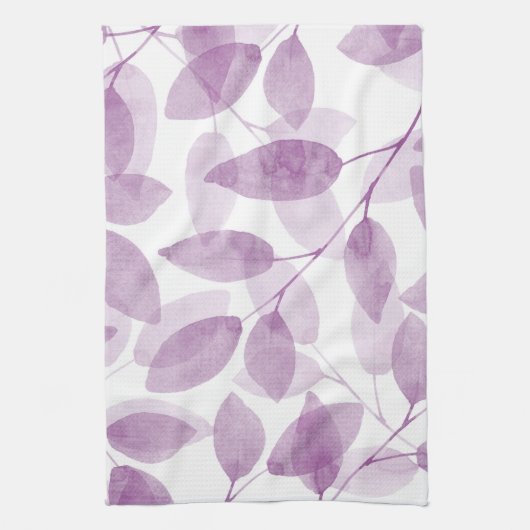 Blätter für weiche Pflaumen Handtuch (Vertikal)