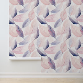 Blätter für weiche Wasserfarben Tapete